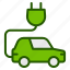 ecology, electric, car, hybrid, transport, green 