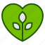 ecology, love, heart, conserve, plant, green 