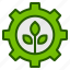 ecology, management, gear, leaf, system, green 