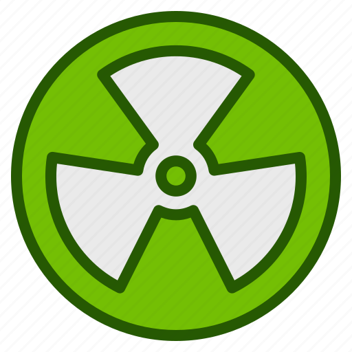 Ecology, nuclear, power, radiation, radioactive, energy, green icon - Download on Iconfinder