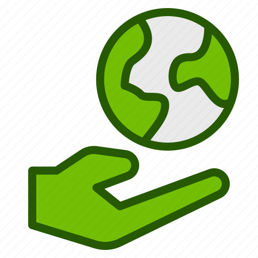 Ecology, save, earth, world, hand, conserve, care icon - Download on Iconfinder