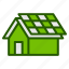 ecology, solar, house, home, real, estate, panel, sun, green 