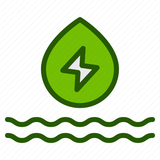 Ecology, water, energy, fuel, hydroelectric, generation, green icon - Download on Iconfinder