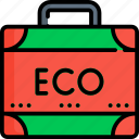 ecology, liner, color, expand, bag, eco bag, environment