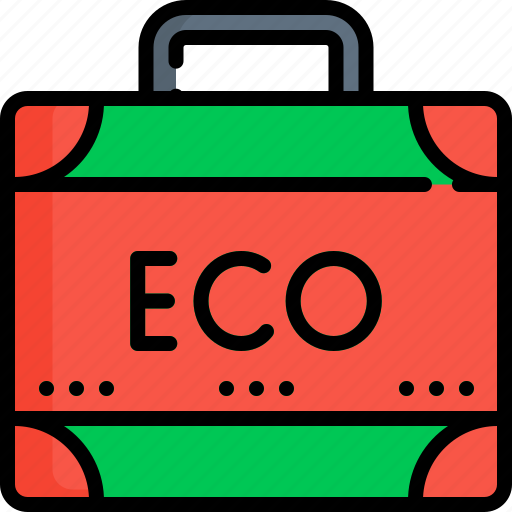 Ecology, liner, color, expand, bag, eco bag, environment icon - Download on Iconfinder