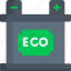 ecology, flat, icon, car battery, eco batttery, environment, energy, eco, power 