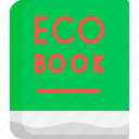 ecology, flat, icon, book, books, eco books, reading, education, environment