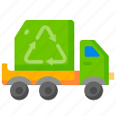 trash, truck, garbage, recycling, ecology, environment, transportation, vehicle, transp