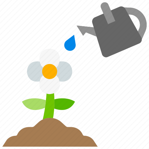 Watering, plants, can, plant, water, bucket, gardening icon - Download on Iconfinder