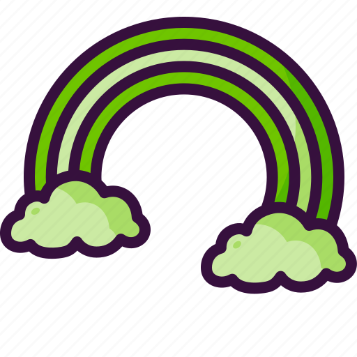 Rainbow, sky, cloud, atmospheric, spectrum, meteorology, weather icon - Download on Iconfinder