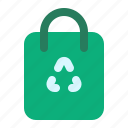 recycle, bag, eco, shopping, tote bag