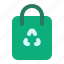 recycle, bag, eco, shopping, tote bag 