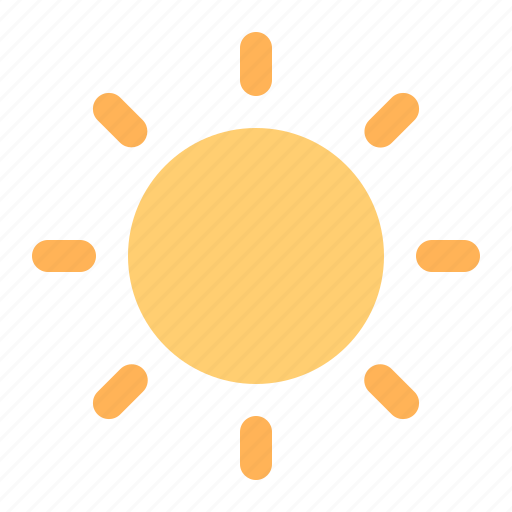 Sun, weather, brightness, light, sunny icon - Download on Iconfinder