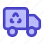 garbage, truck, trash, recycling, rubbish, bin, vehicle 