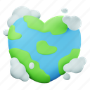 earth, love, globe, environment, world, ecology, nature, cloud 
