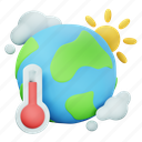 earth, temperature, globe, environment, world, ecology, nature, cloud 