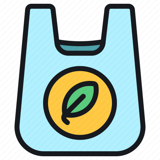 Eco, ecology, friendly, nature, bag, carry, plastic icon - Download on Iconfinder