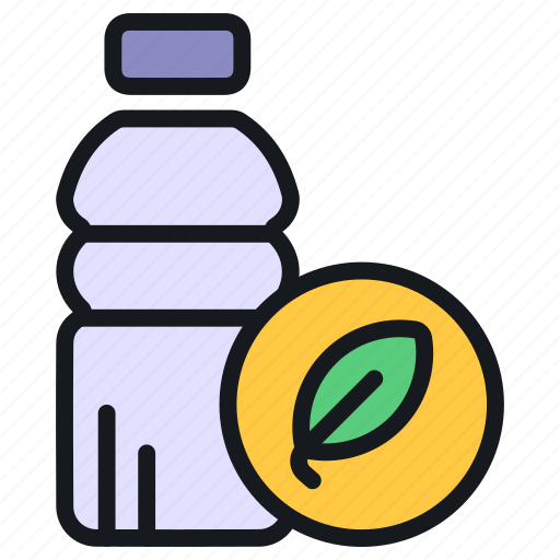 Eco, ecology, friendly, nature, bottle, water, product icon - Download on Iconfinder
