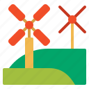 windmill, wind turbine, mill, ecology, wind energy, power, farm, electricity, energy