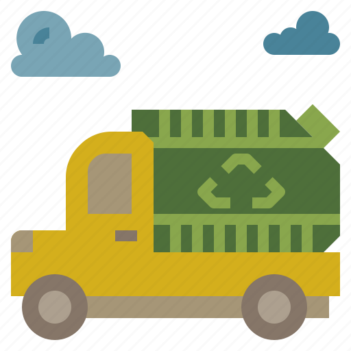 Automobile, garbage, transport, trash, vehicle icon - Download on Iconfinder