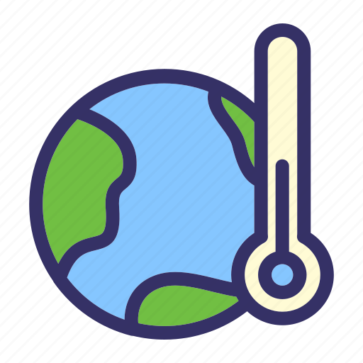 Earth, earth day, ecology, energy, temperature, therm icon - Download on Iconfinder