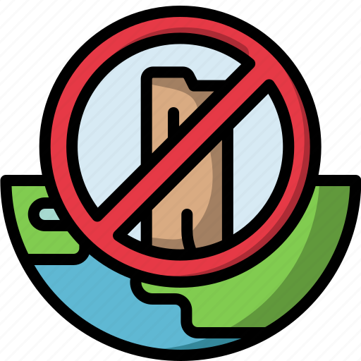 Deforestation, ecology, problem, stop, trees, woods, nature icon - Download on Iconfinder