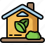 eco, house, green, cultivation, home, ecology, greenhouse 