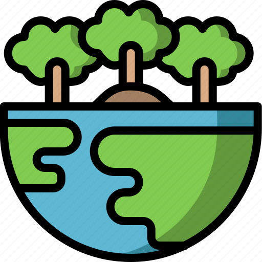 Ecosystem, ecology, tree, planet, world, earth, nature icon - Download on Iconfinder