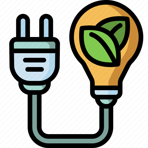 Energy, saving, green, ecology, light, bulb, plant icon - Download on Iconfinder