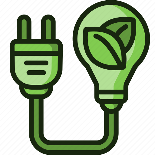 Energy, saving, green, ecology, light, bulb, plant icon - Download on Iconfinder