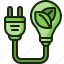 energy, saving, green, ecology, light, bulb, plant 
