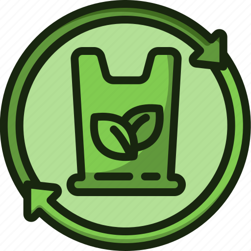 Reusable, recycle, bag, eco, recycling, tote, ecology icon - Download on Iconfinder