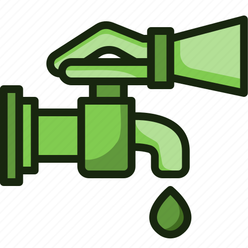 Save, water, ecology, tap, drop, faucet, signaling icon - Download on Iconfinder
