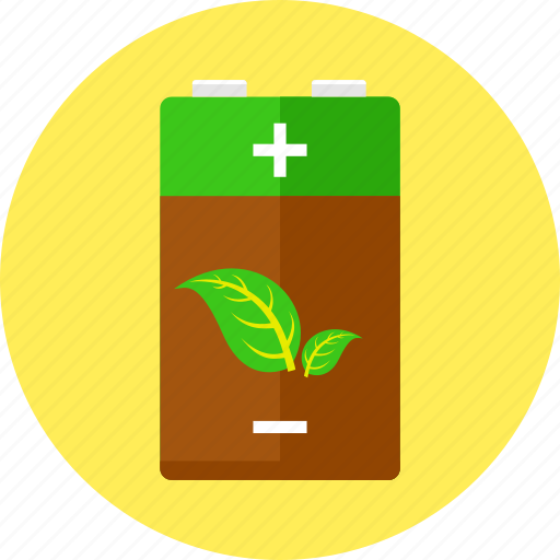 Battery, bio energy, ecology, electricity, energy, environment, power icon - Download on Iconfinder