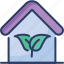 eco, ecology, environment, green, home, house, leaf 