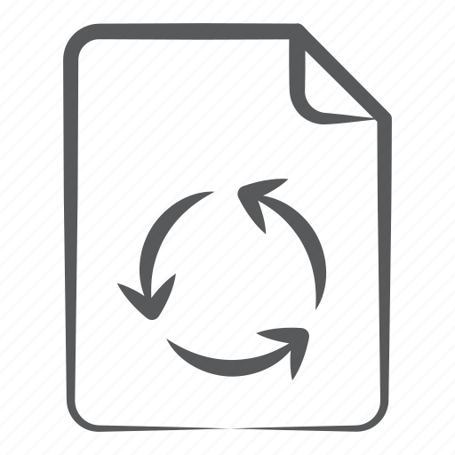 Paper recycling, paper trash, paper waste, recyclable, scrap paper icon - Download on Iconfinder