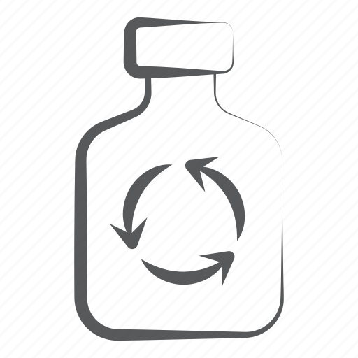 Bottle reprocess, bottle reuse, plastic recycling, reproduce, water bottle recycle icon - Download on Iconfinder
