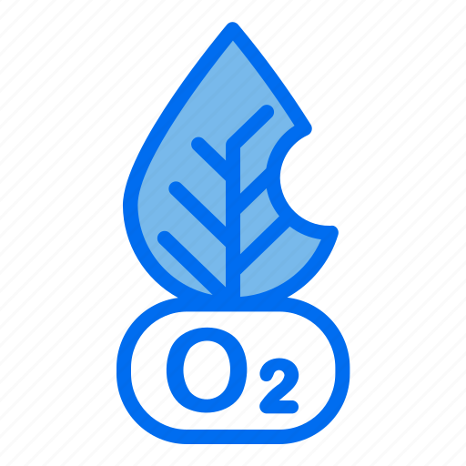 Oxygen, leaf, ecology, pollution icon - Download on Iconfinder