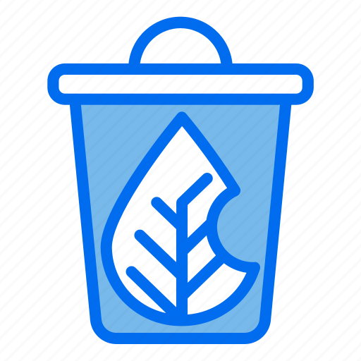Trash, recycle, leaf, ecology icon - Download on Iconfinder