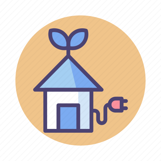 Efficiency, energy, energy effciency, energy efficient home icon - Download on Iconfinder