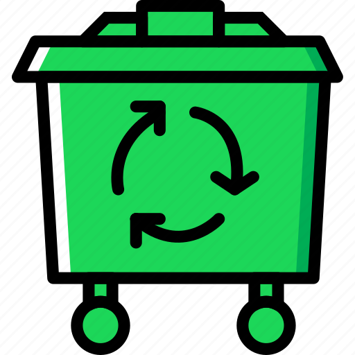 Bin, ecology, enviorment, nature, recycling icon - Download on Iconfinder
