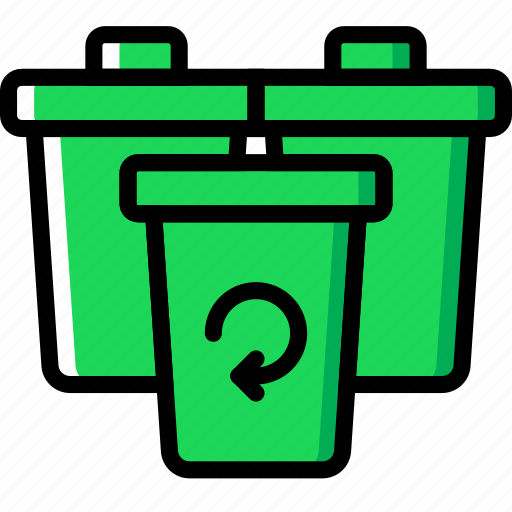 Bins, ecology, enviorment, nature, recycling icon - Download on Iconfinder