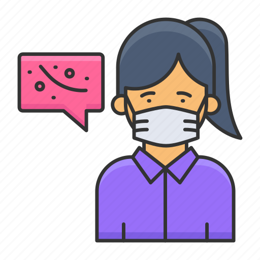 Ecology, environmental, girl, face mask, female farmer icon - Download on Iconfinder