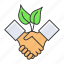 hand, ecology, planet, save, responsibility, handshake, agreement 