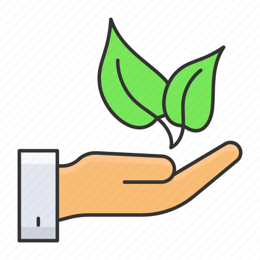 Hand, ecology, environmental, save, leaves, leave growth icon - Download on Iconfinder