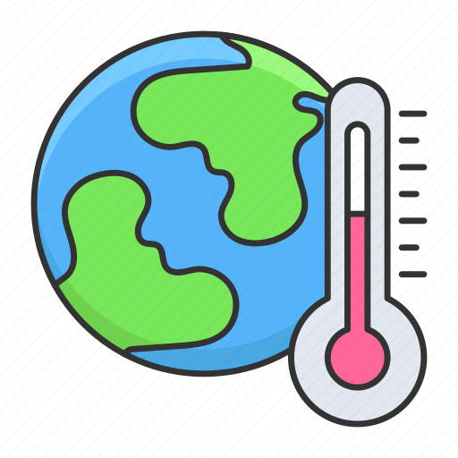 Globe, environmental, save, earth, world, temperature, global warming icon - Download on Iconfinder