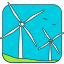 windmill, industry, natural, electric, ecology, energy, environment, technology 