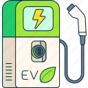 electric, station, ev, charge, ecology, technology, energy, transport