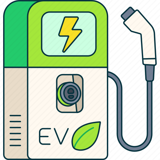 Electric, station, ev, charge, ecology, technology, energy icon - Download on Iconfinder
