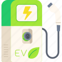 electric, station, ev, charge, ecology, technology, energy, transport